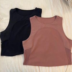 Lululemon Nulu and Mesh Yoga Tank Top Bundle